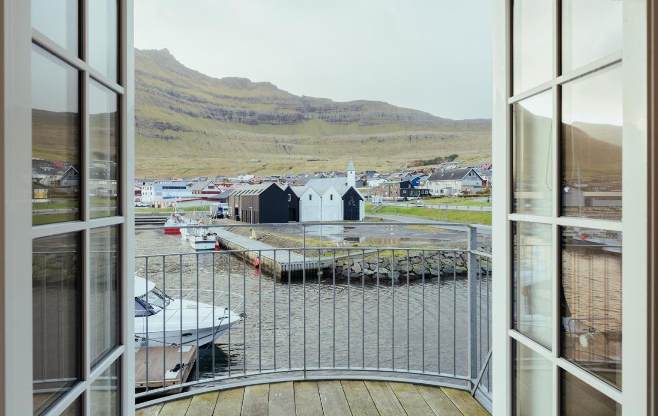 Вилла New Boat House Leirvik Экстерьер фото
